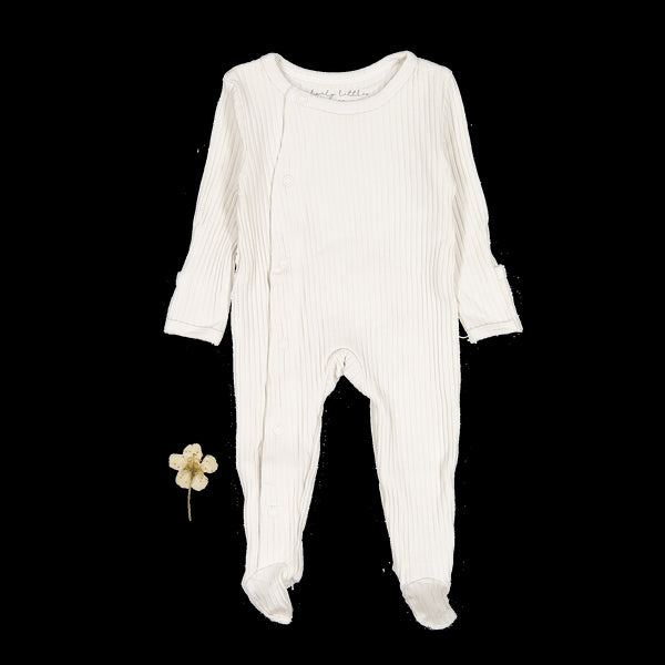 the-snap-romper-cream Lovely Littles - Sophia's StyleFront Snap Romper-1